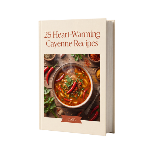 Free E-Book: 25 Heart-Warming Cayenne Recipes