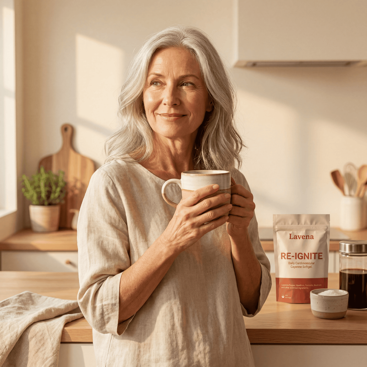 Lavena RE-IGNITE™ Daily Cardiovascular Cayenne Softgel